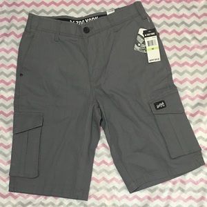 NWT ZooYork grey cargo shorts